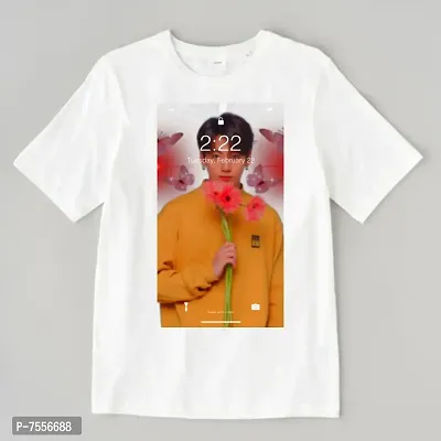 Stylish Cotton Printed T-shirt For Girls-thumb0