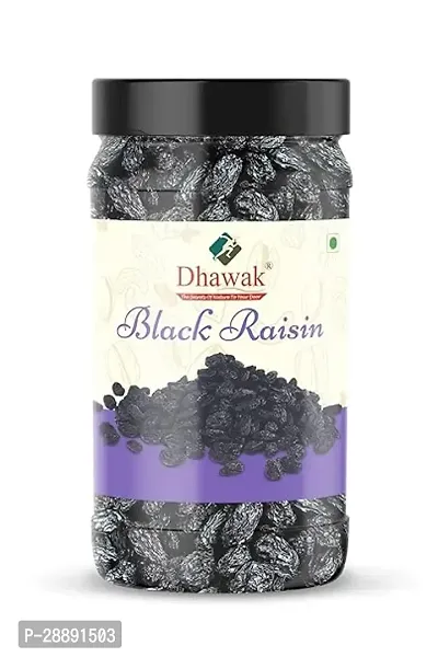 Dhawak Afghani Seedless Black Raisins, 400 gm