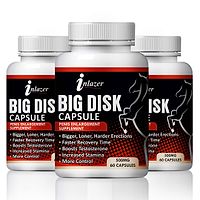 Big Disk Herbal Capsules For Increase Stamina 100% Ayurvedic Pack Of 3-thumb1