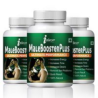 Male Booster Plus Herbal Capsules For Boost Stamina 100% Ayurvedic Pack Of 3-thumb1