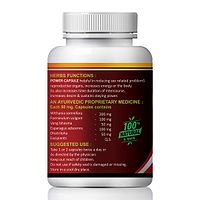 Power Capsules Herbal Capsules For Increase Stamina 100% Ayurvedic Pack Of 1-thumb2