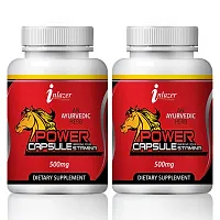 Power Capsules Herbal Capsules For Increase Stamina 100% Ayurvedic Pack Of 2-thumb1