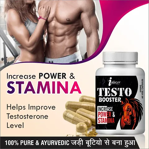 Testo Booster Herbal Capsules For Enhance Male Power