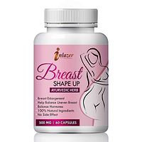 Breast Shape Up Herbal Capsules For Help In Correcting Underdeveloped Breasts 100% Ayurvedic Pack Of 1-thumb1