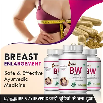 B W Herbal Capsules For Complete Care Of Women Care 100% Ayurvedic Pack Of 3