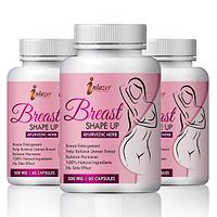 Breast Shape Up Herbal Capsules For Help In Correcting Underdeveloped Breasts 100% Ayurvedic Pack Of 3-thumb1