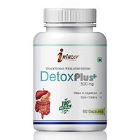 Detox Plus Herbal Capsules For May Cause Fatty Liver Disease 100% Ayurvedic Pack Of 1-thumb1