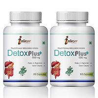 Detox Plus Herbal Capsules For May Cause Fatty Liver Disease 100% Ayurvedic Pack Of 2-thumb1