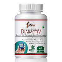 Diabactive Herbal Capsules For Powerful Blend Of Natural Herbs 100% Ayurvedic Pack Of 1-thumb1