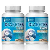 Diabetes Care Herbal Capsules For Control Diabetes And Blood Sugar Level 100% Ayurvedic Pack Of 2-thumb1