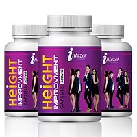 Height Improvement Herbal Capsules For Increases Vitality 100% Ayurvedic Pack Of 3-thumb1