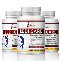 Ledi Care Herbal Capsules For Help In Body Development Of Women 100% Ayurvedic Pack Of 3-thumb1