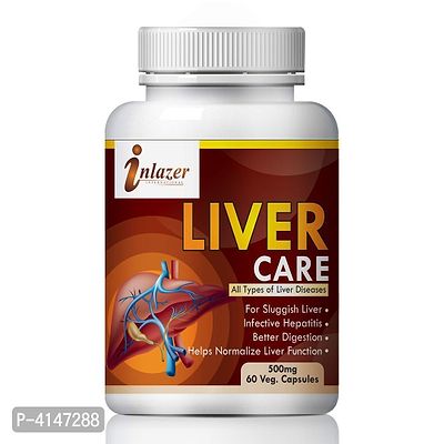Liver Care Herbal Capsules For Care Of Liver Diseases 100% Ayurvedic Pack Of 1-thumb2