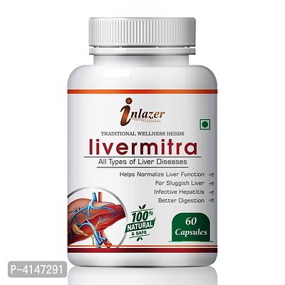 Livermitra Herbal Capsules For Improving Liver System 100% Ayurvedic Pack Of 1-thumb2