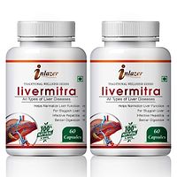 Livermitra Herbal Capsules For Improving Liver System 100% Ayurvedic Pack Of 2-thumb1