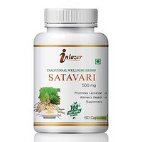 Shatavari Herbal Capsules For Helps With Breast Milk Production 100% Ayurvedic Pack Of 1-thumb1