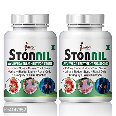 Stonnil Herbal Capsules For Primarily Used To Treat Kidney Stones 100% Ayurvedic Pack Of 2-thumb2