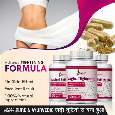 Vaginal Tightening Herbal Capsules For Care Of Women 100% Ayurvedic Pack Of 3