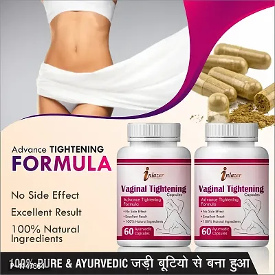 Vaginal Tightening Herbal Capsules For Care Of Women 100% Ayurvedic Pack Of 2
