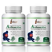 Arthoactive Herbal Capsules For Help Reduce Strain 100% Ayurvedic Pack Of 2-thumb1