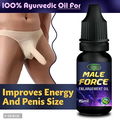 Male Force Sexual Oil For Helps To Increase The Time On Bed, Boost Sexual Confidence