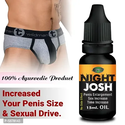 Night Josh Sexual Massage Oil Increases Man Power , Stamina  Your Libido Size