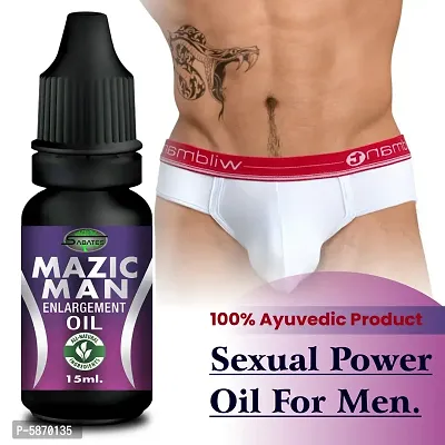 Mazic Men Sexual Oil For Helps To Increase The Time On Bed,To Increase Sex Energy  Sex Power  Increase Sex Time