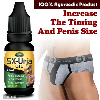 SX Urja Sexual Massage Oil For Promotes Sexual Desire  Ability,Increase Your Libido Size