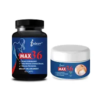 Max 36 Organic Supplement And Cream For Helps In Breast Enlarger Firming With Curve Shape Your Breast Size-thumb1