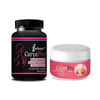 Curve Pro Organic Supplement And Curve Pro Cream For Increase Women's Breast Beauty Naturally/ Big Size Breast-thumb1