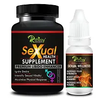 Sexual Health Supplement Sexual Capsules  Sexual Wellness Oil For Sex Time Badhane Ki Dawa/ Sexual Power Booster Tablets 100% Ayurvedic-thumb2