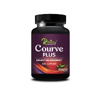 Curve Plus Women Breast Capsules For Increase  Developed Your Breast Size/Increase Women's Breast Beauty 100% Ayurvedic-thumb2