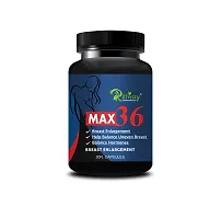 Max 36 Breast Capsules For Increase  Developed Your Breast Size/Increase Women's Breast Beauty 100% Ayurvedic-thumb2