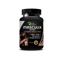 MUSCULIX Herbal Capsules For Promotes Long Intimacy Timing|Enhances Organ Size-thumb1