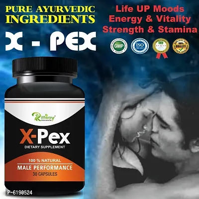 X PEX One Sexual Capsules For Ling Mota Lamba Karne Ki Medicine/Increase Sexual Time-thumb0