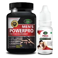 Men Power Pro Sexual Capsules and Penis Enlargement Oil For Increases Size, Stronger and harder Penis Long Lasting Erection-thumb1