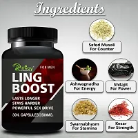 Ling Boost Herbal Capsules For Enhance Male Libido and Duration, Premature Ejaculation and Sexual Weakness - 30 Capsules-thumb1