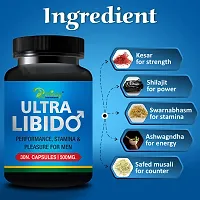 Ultra Libido Herbal Capsules For Helps To Growth Your Penis Size and Increasing Stamina - 30 Capsules-thumb1