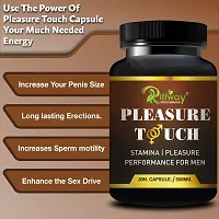 Pleasure Touch Herbal Capsules For fast result Extra sex power growth sanda Capsules Dick LING GROWTH Capsules - 30 Capsules-thumb2