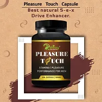 Pleasure Touch Herbal Capsules For fast result Extra sex power growth sanda Capsules Dick LING GROWTH Capsules - 30 Capsules-thumb1