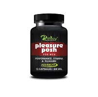 Pleasure Posh Herbal Capsules For Bigger Strong Man Enlarger Max Size Capsules Gold Large Extra - 15 Capsules-thumb2