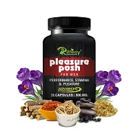 Pleasure Posh Herbal Capsules For Bigger Strong Man Enlarger Max Size Capsules Gold Large Extra - 15 Capsules-thumb1