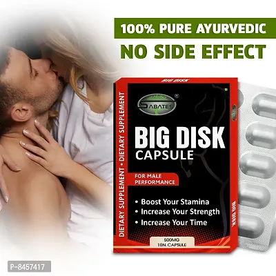 Big Disk S-exual Tablets Improves Your Time Energy Stamina 10 capsules 100% Ayurvedic-thumb0