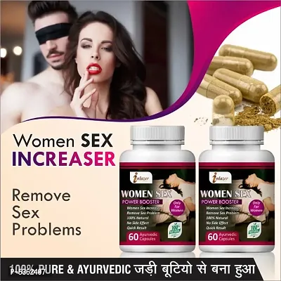 Women Sex Power Booster Herbal Capsules 100% Ayurvedic Pack Of 2