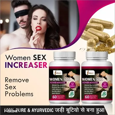 Women Sex Power Booster Herbal Capsules 100% Ayurvedic Pack Of 2-thumb0