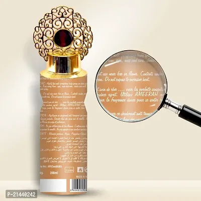 ST.JOHN Arabic Oud Long Lasting Perfumed Deodorant Spray - For Men  Women (200 ml)-thumb3