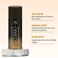 ST. JOHN COBRA Body Spray with Fresh  Soothing Long Lasting Deodorant | Good Fragrance Live Deo (150 ml each)  Cobra Perfume 15ml for Men-thumb1