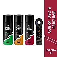 Cobra Deo Live  Sports  Juicy + Cobra Perfume 30Ml- For Men-thumb1