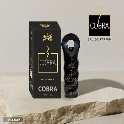 ST. JOHN COBRA Body Spray with Fresh  Soothing Long Lasting Deodorant | Good Fragrance Live Deo (150 ml each)  Cobra Perfume 15ml for Men-thumb5