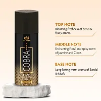 ST. JOHN COBRA Deodorant Spray For Men | 24 Hrs Long Lasting Perfume | Irresistible Scent Fresh Good Fragrance Cool and Live 150 ml each (Pack of 2)-thumb3